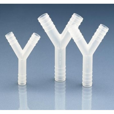 Соединитель Y-образный для шлангов с внутр. диам. 14-15 мм, пластиковый PP (80526) (Vitlab)