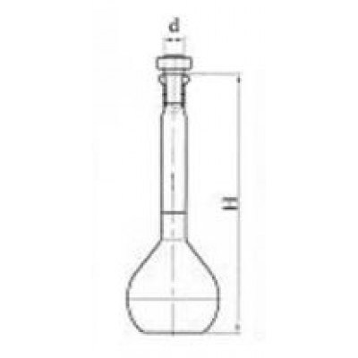 Колба мерная 2 класс 2а-200  (1250)