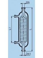 Simax холодильник  со штуцерами, KZA25/KZB25, 800 мм (Кат. № 632 611 210 111) 