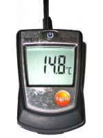 Проникающий термометр стик-класса с МФУ-зажимом и батарейкой testo 905-T1